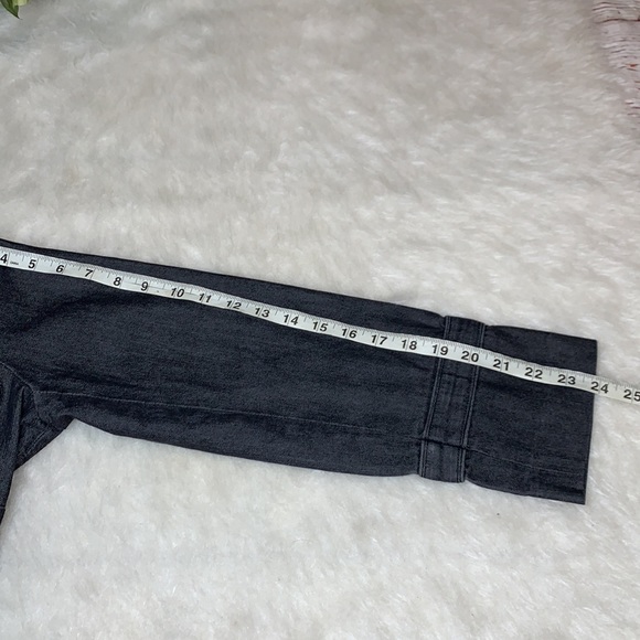 SANDRO Grey Military Style Lightweight Jacket - Picture 11 of 11